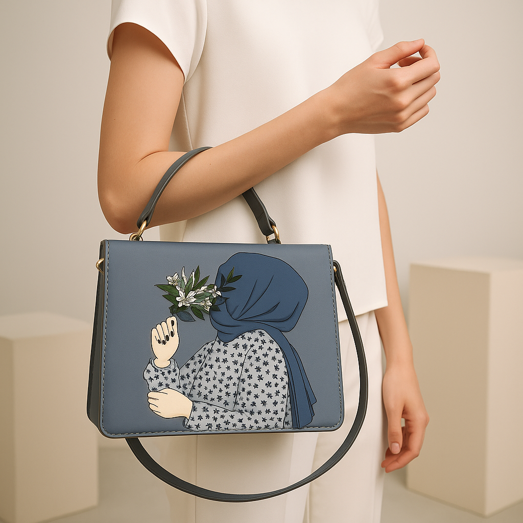 Heelory Gray Hijabi Tote bag – HL2