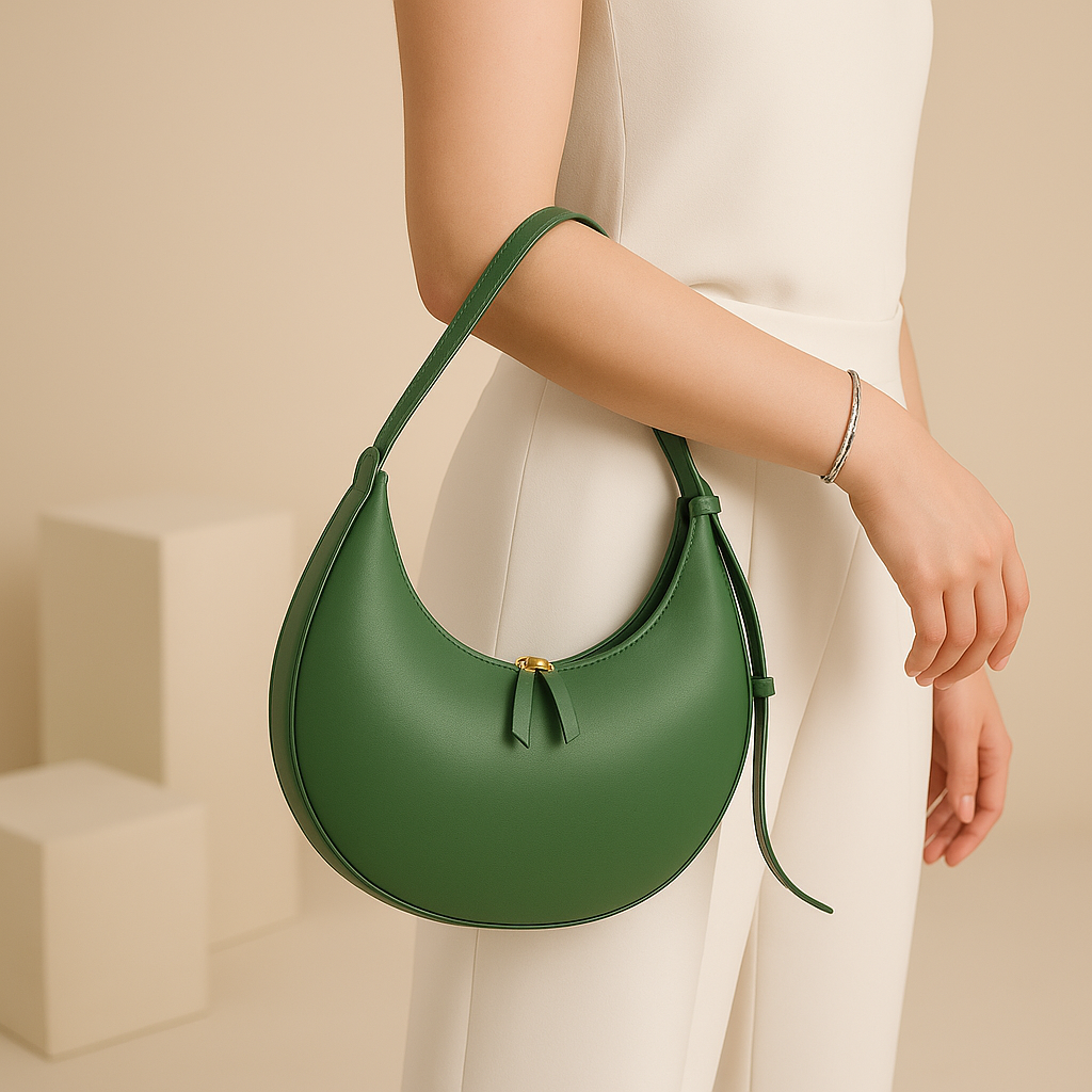 Heelory Claudia Hobo Bag Green – HL13