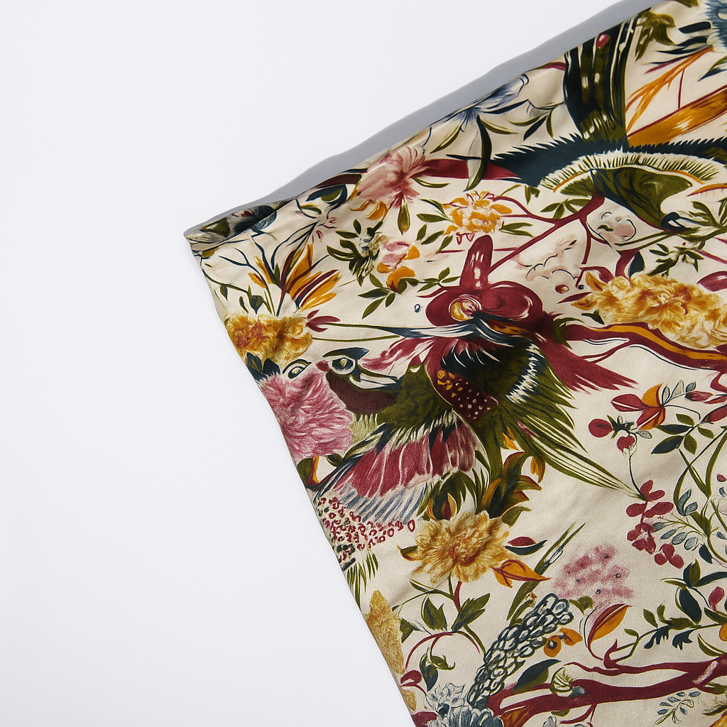 Heelory Skin floral Silk Scarf – HL4
