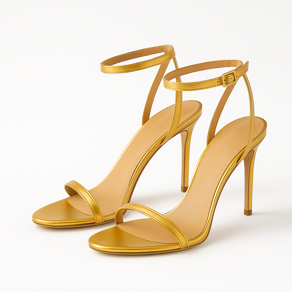 Heelory Heels 4 Inch Golden pencil Heel - HL18