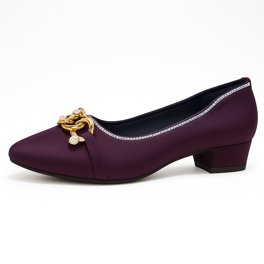 Heelory Purple 2inch Low deep Pump – HL-24