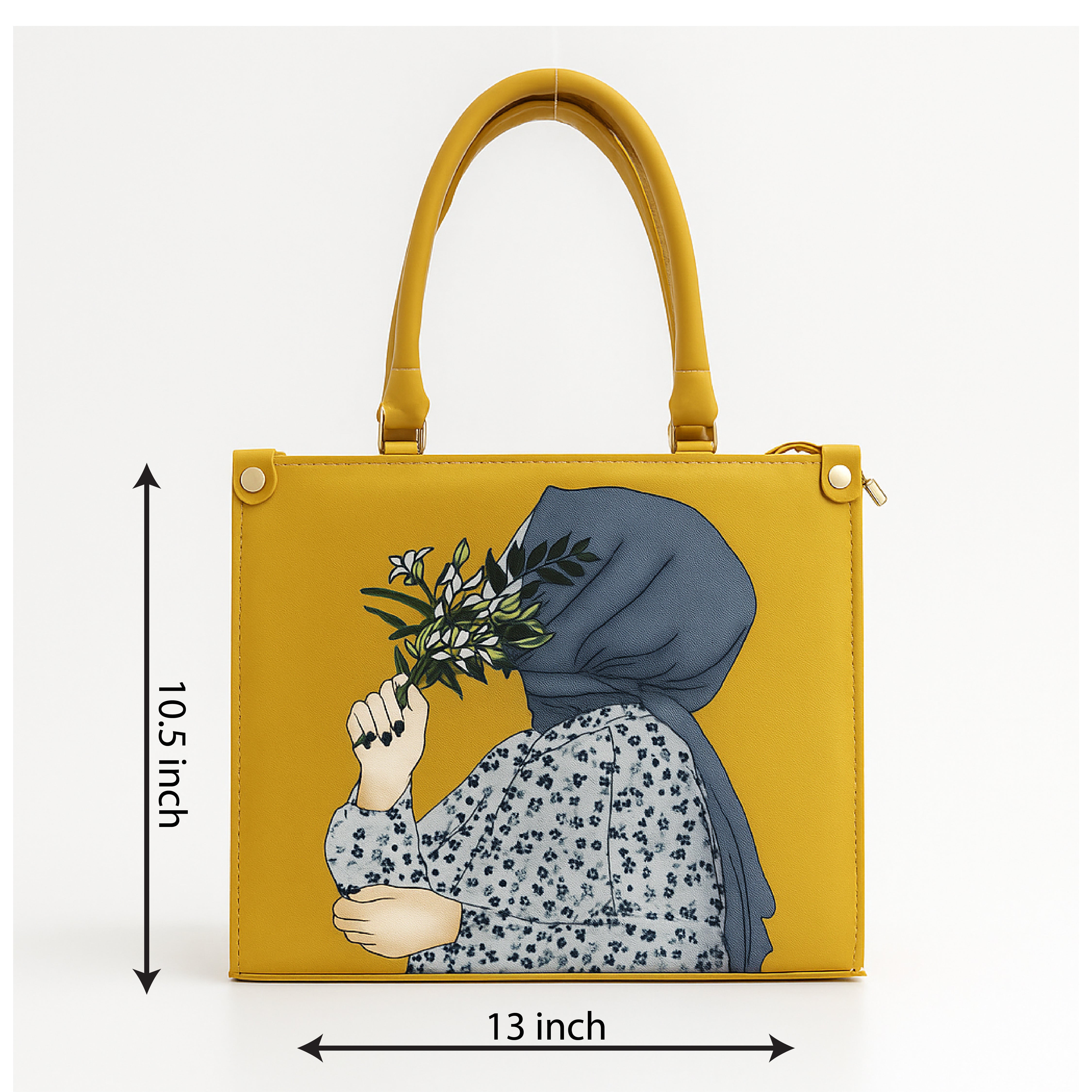 Heelory Mustard Hijabi Tote bag – HL3