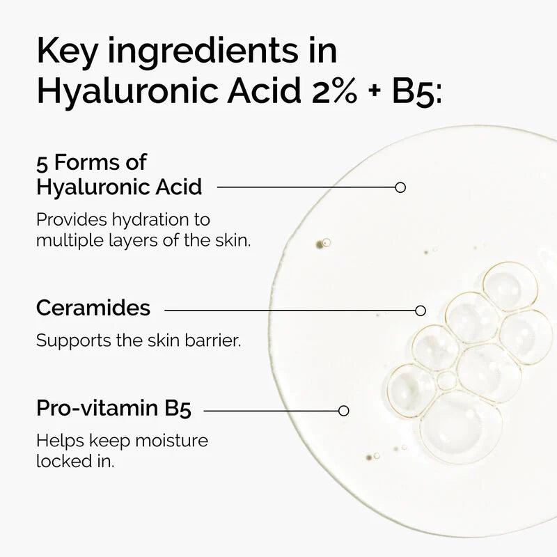 Hyaluronic Acid 2% + B5 30ml