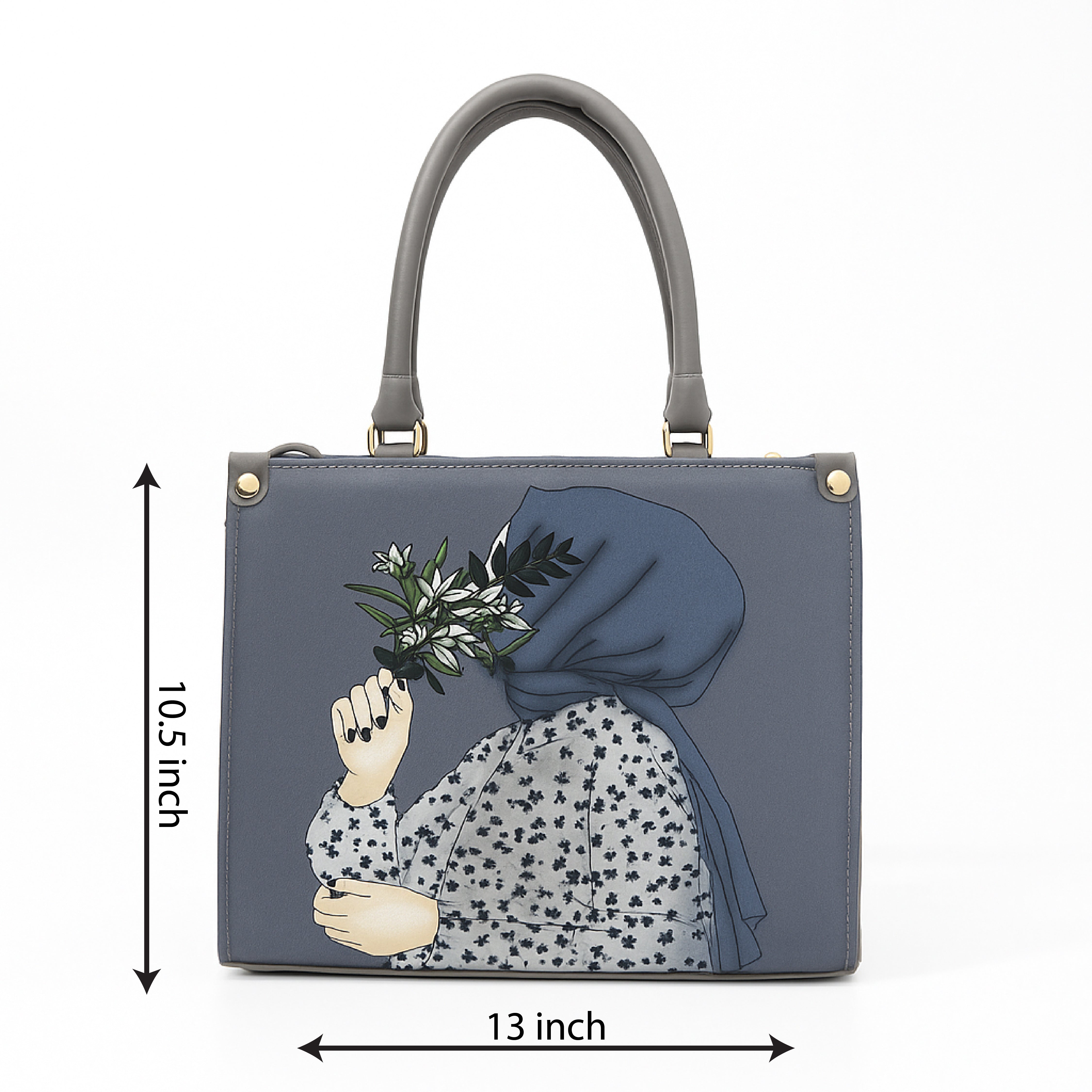 Heelory Gray Hijabi Tote bag – HL2