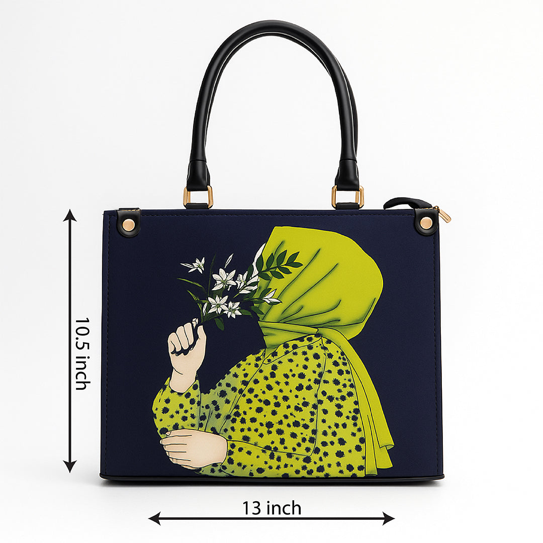 Heelory Blue Hijabi Tote bag – HL1