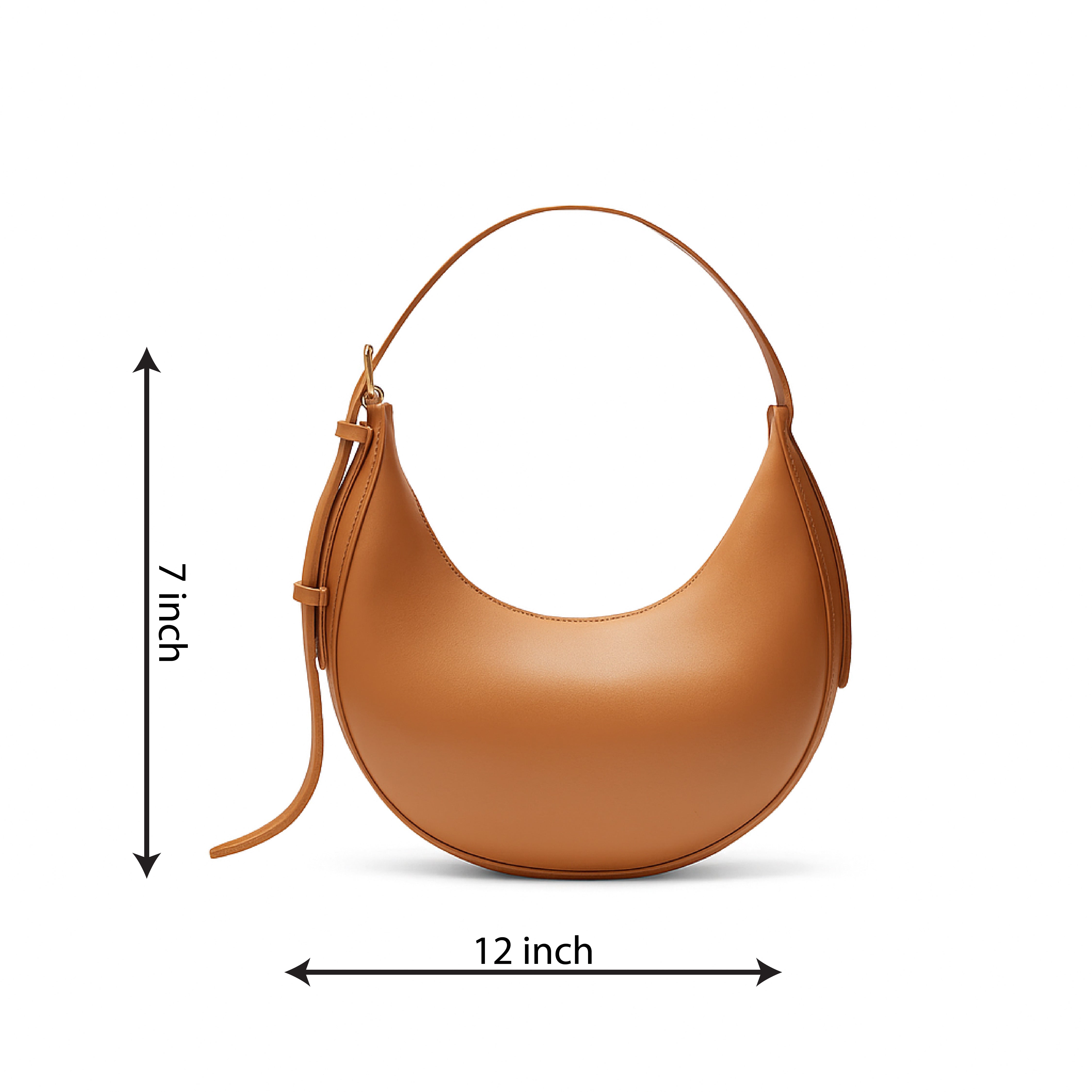 Heelory Claudia Hobo Bag Brown – HL11