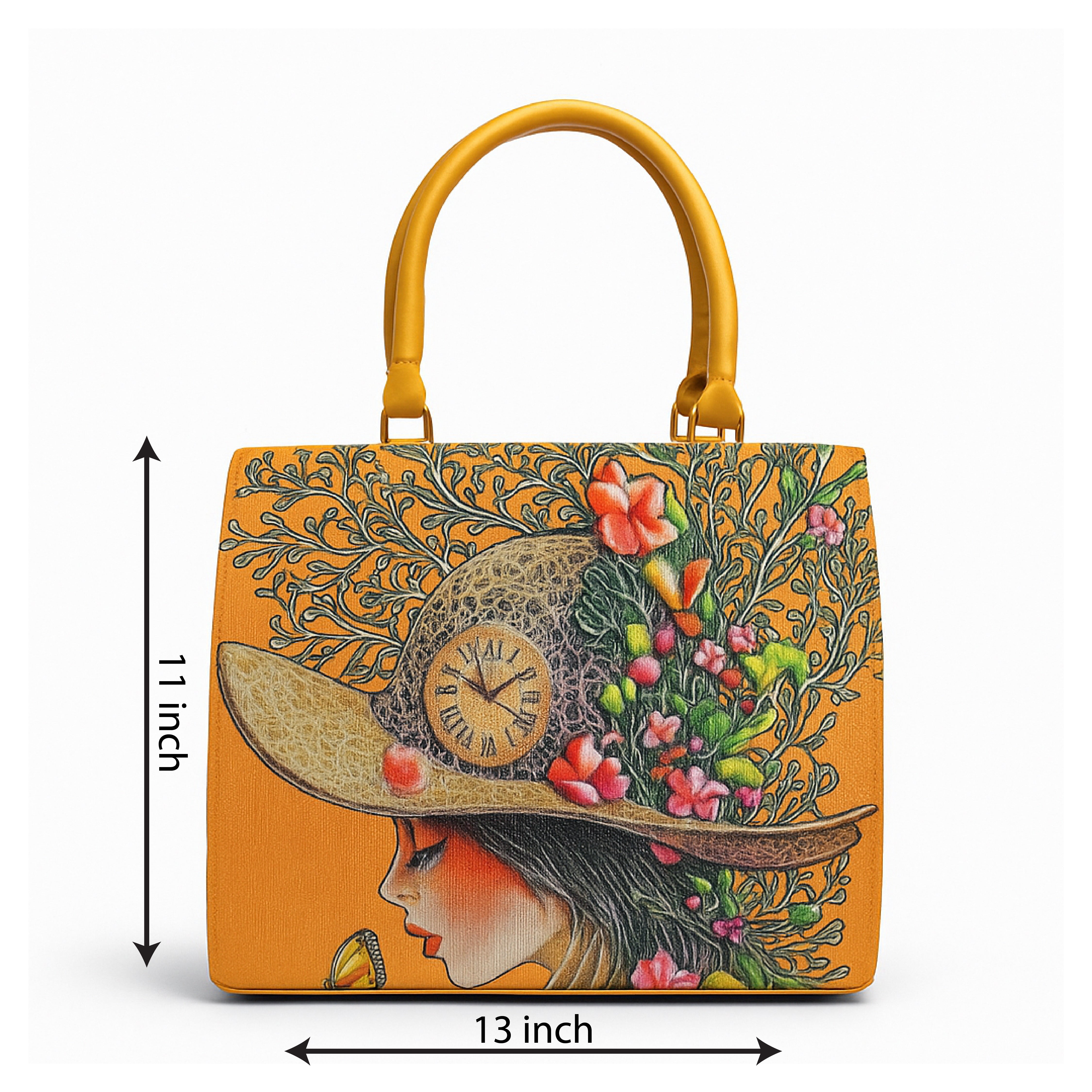 Heelory Orange Hijabi Tote bag – HL4