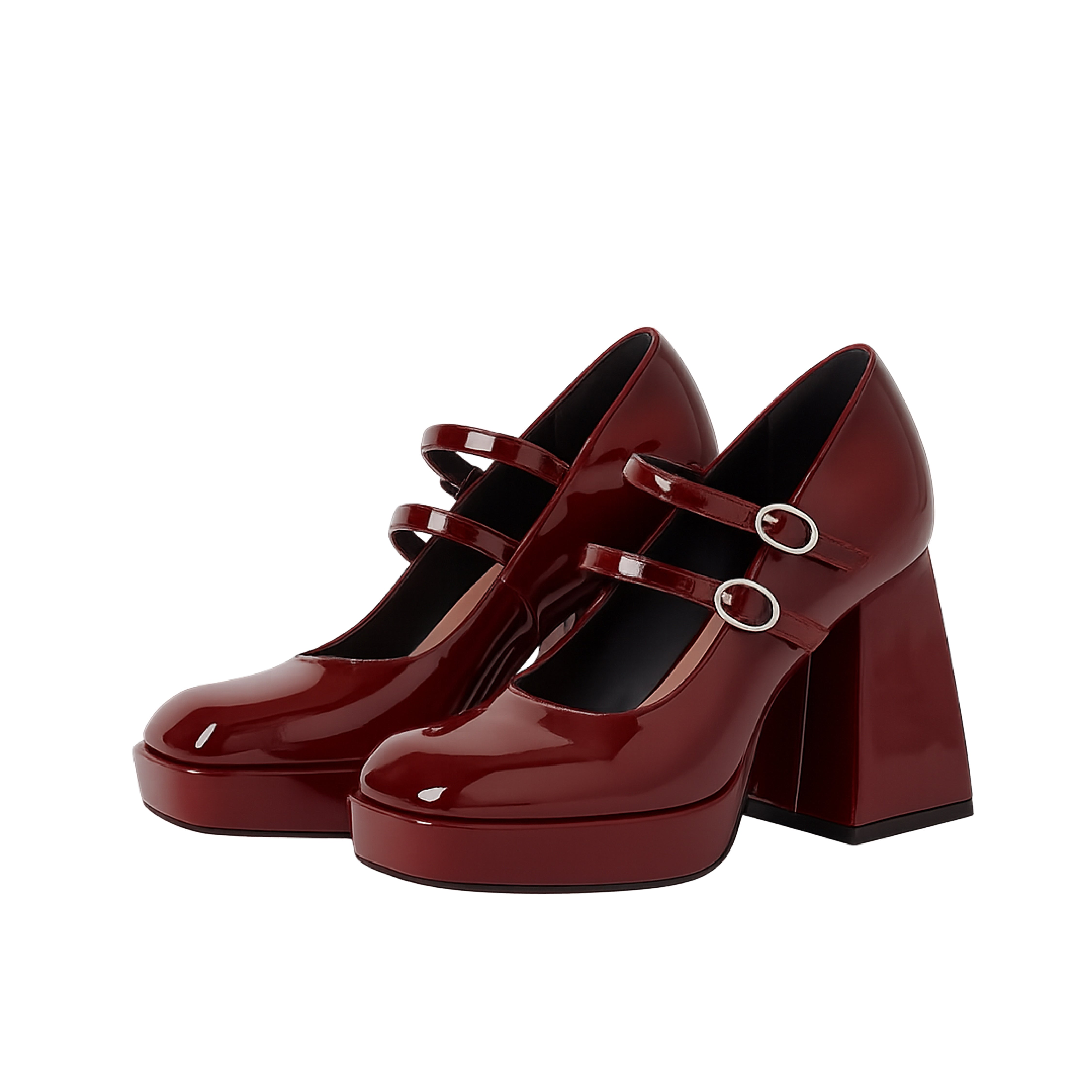Heelory Heels 4 Inch Maroon Pumps – HL22