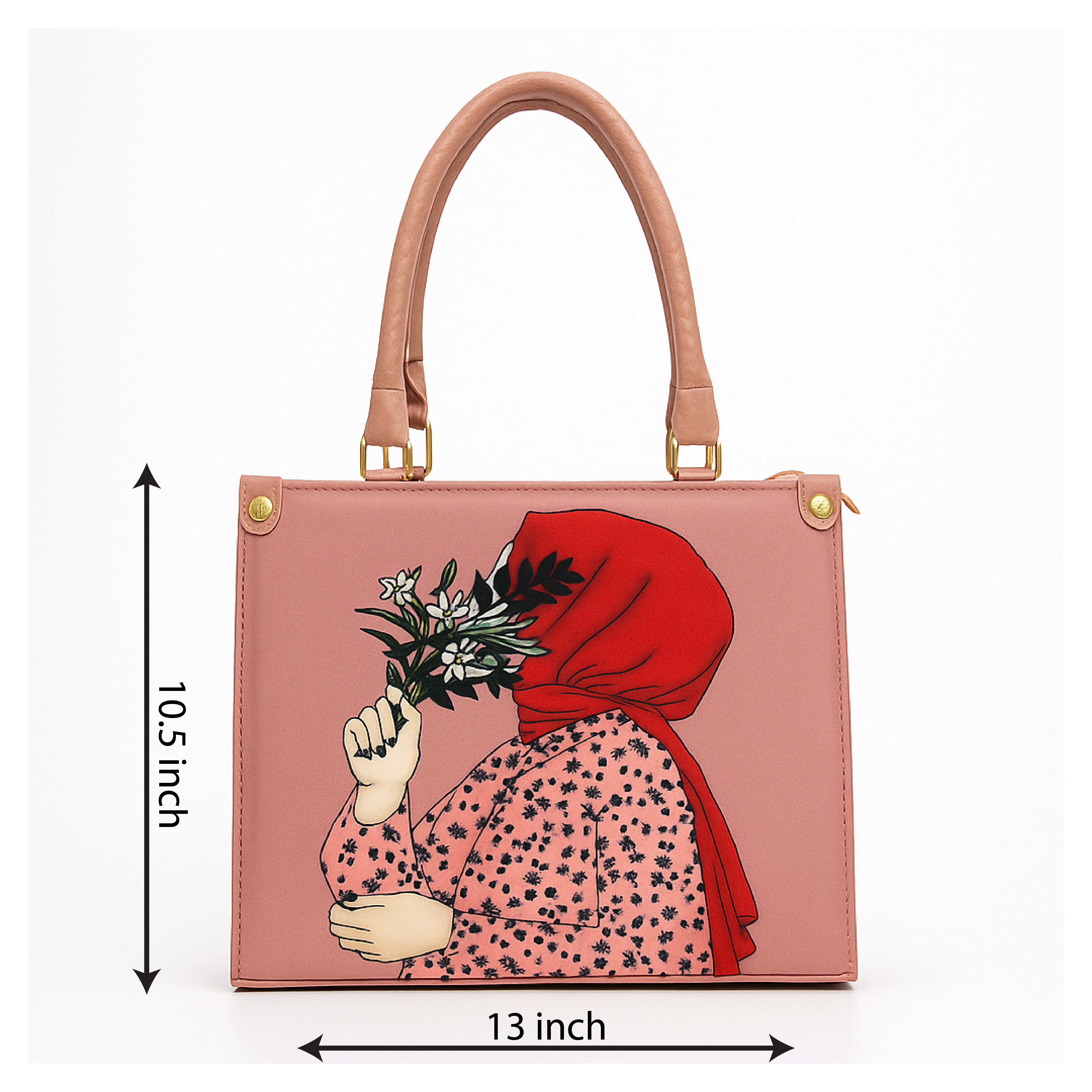 Heelory Pink Hijabi Tote bag – HL5