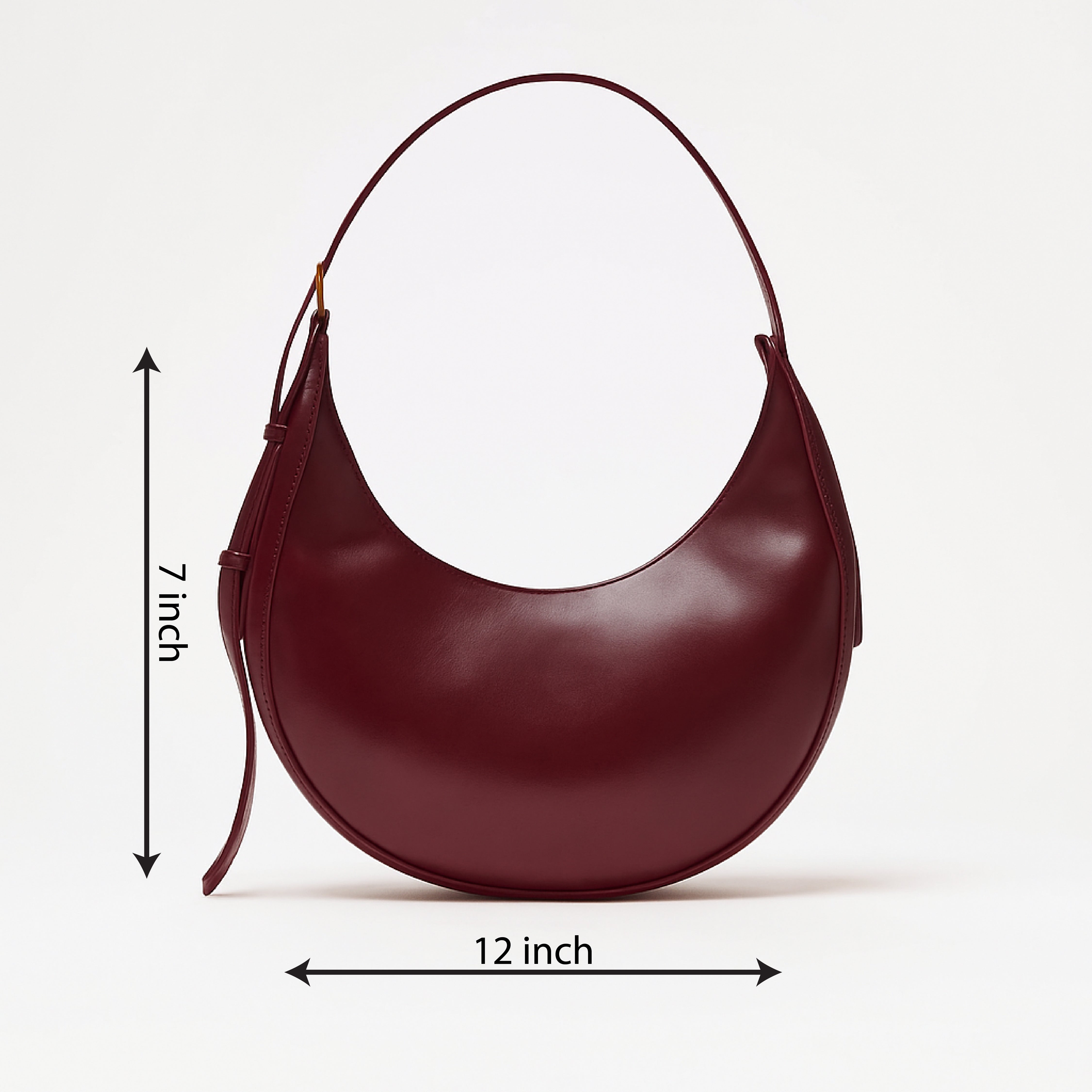 Heelory Claudia Hobo Bag Mehroon – HL12