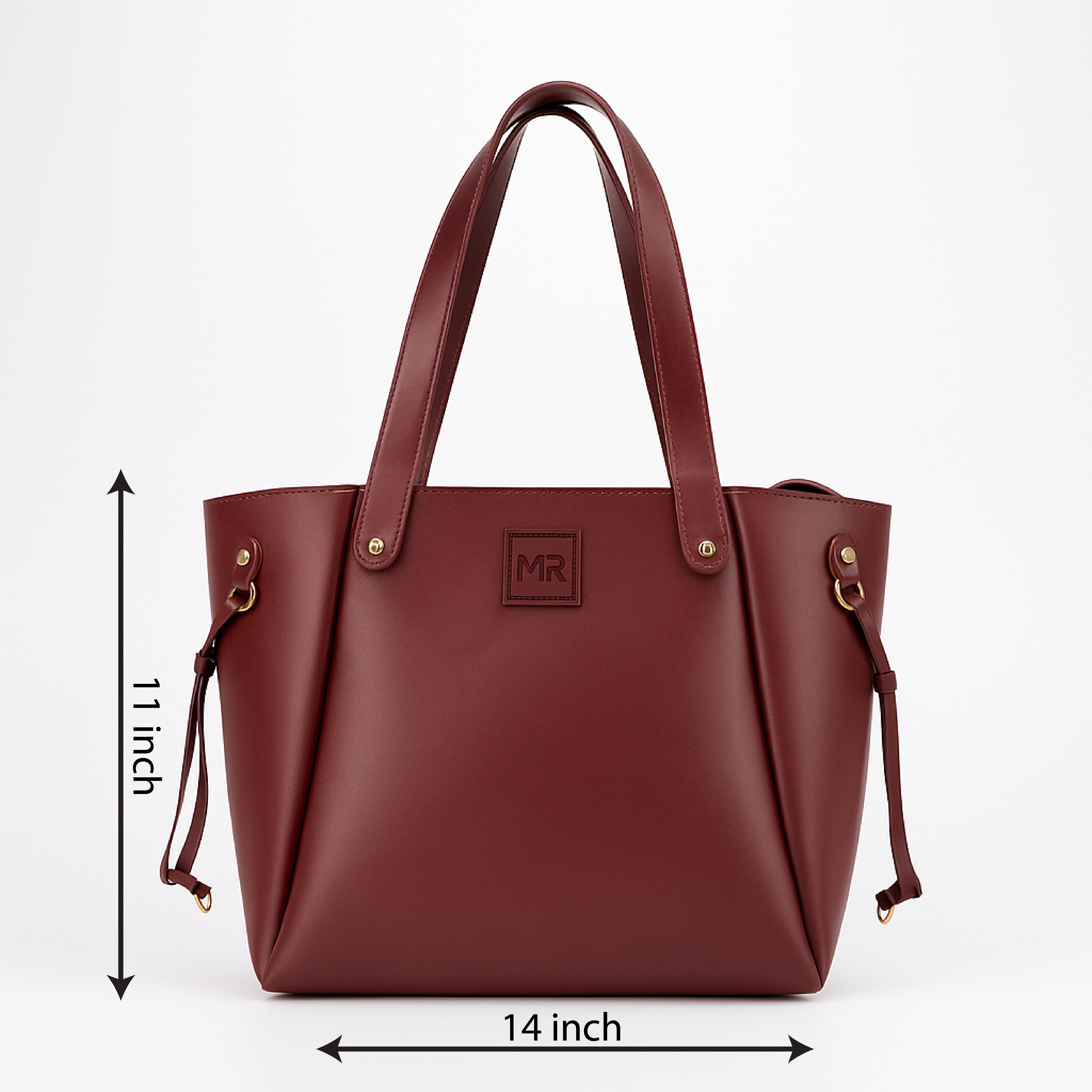 Heelory Mehroon Leather Bag – HL18