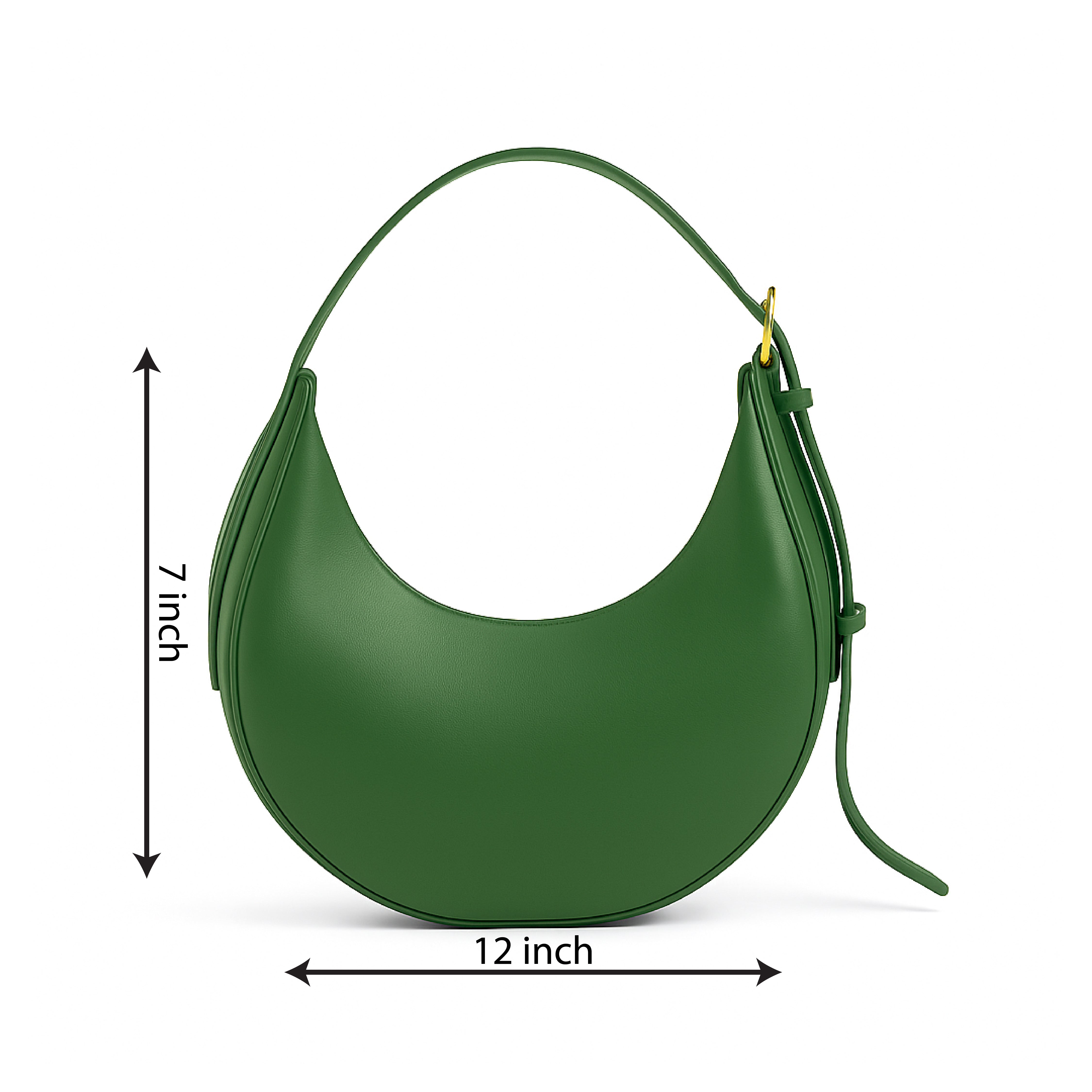 Heelory Claudia Hobo Bag Green – HL13