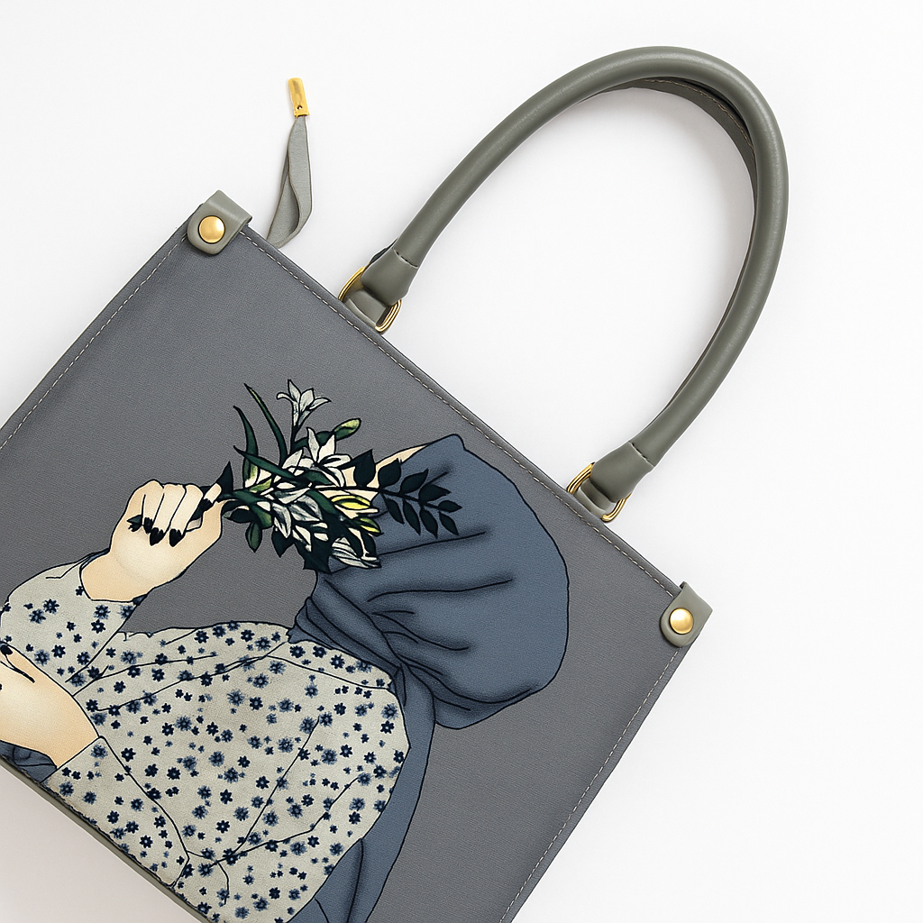 Heelory Gray Hijabi Tote bag – HL2