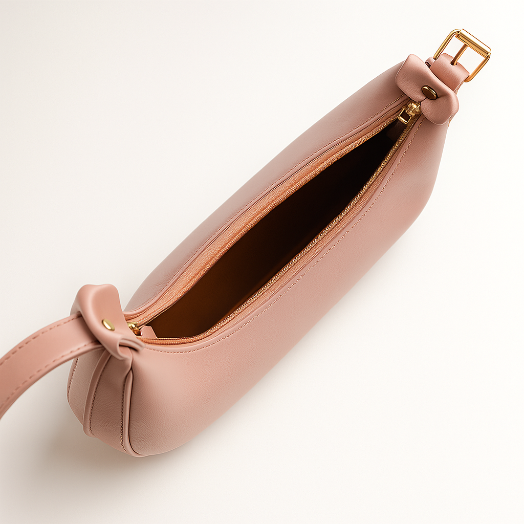 Claudia Pink Hobo Bag - HL19