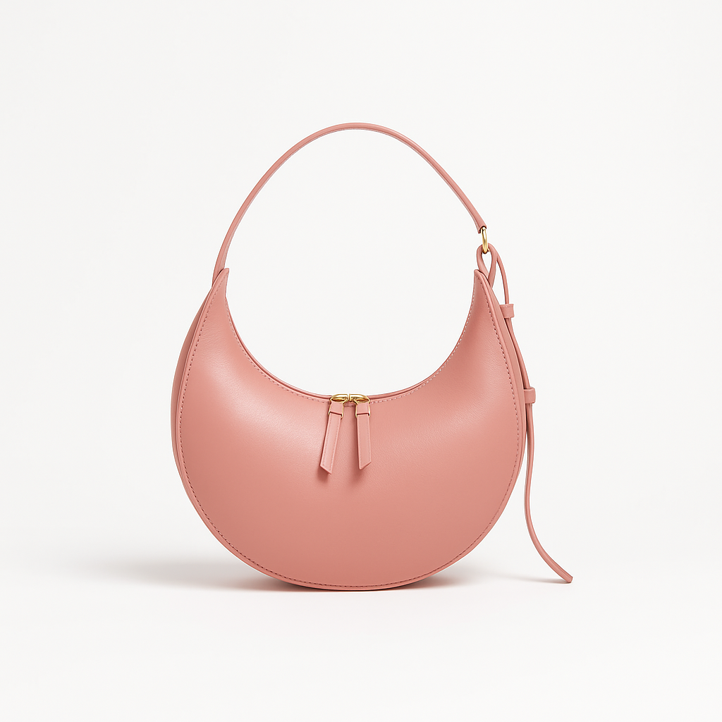 Claudia Pink Hobo Bag - HL19