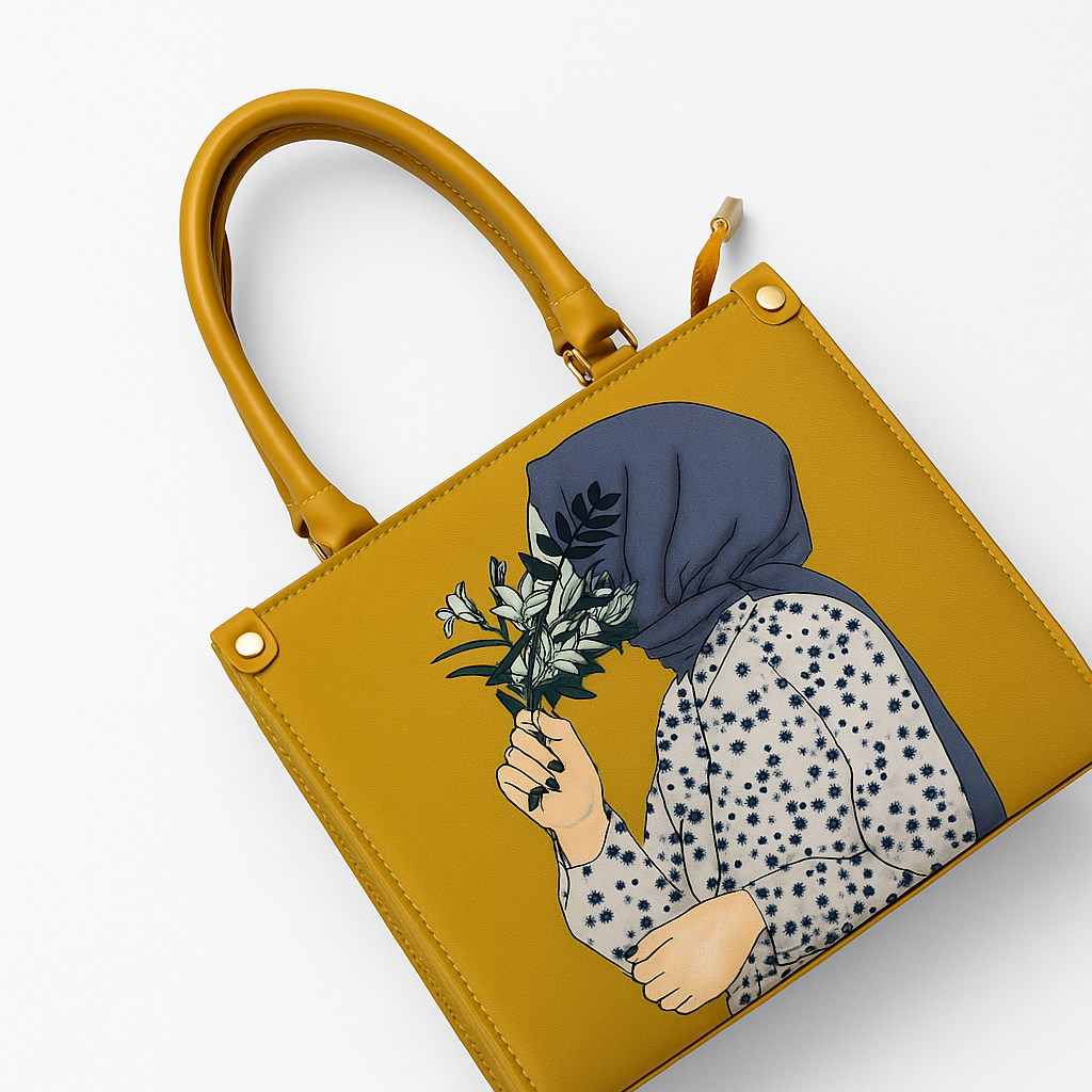 Heelory Mustard Hijabi Tote bag – HL3