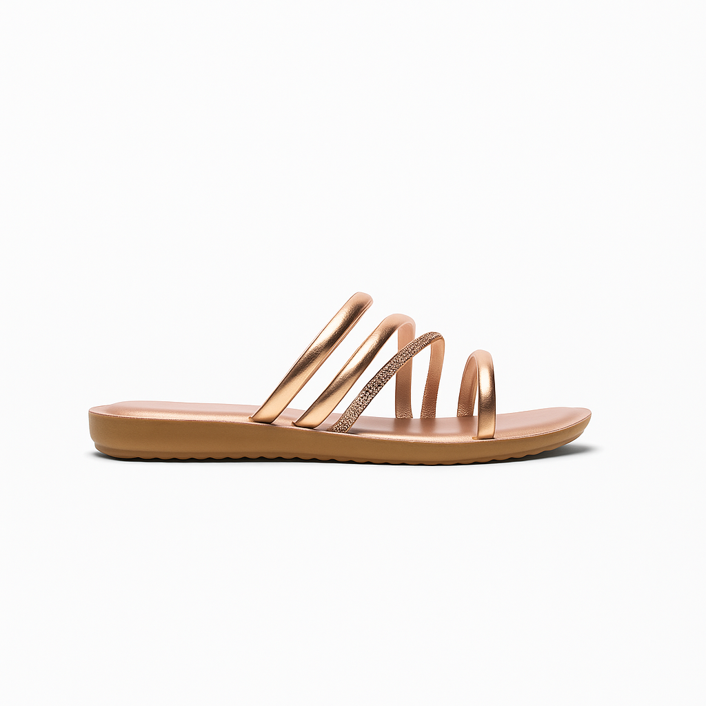 Heelory Peach Sandals HL4 – Chic Summer Flats