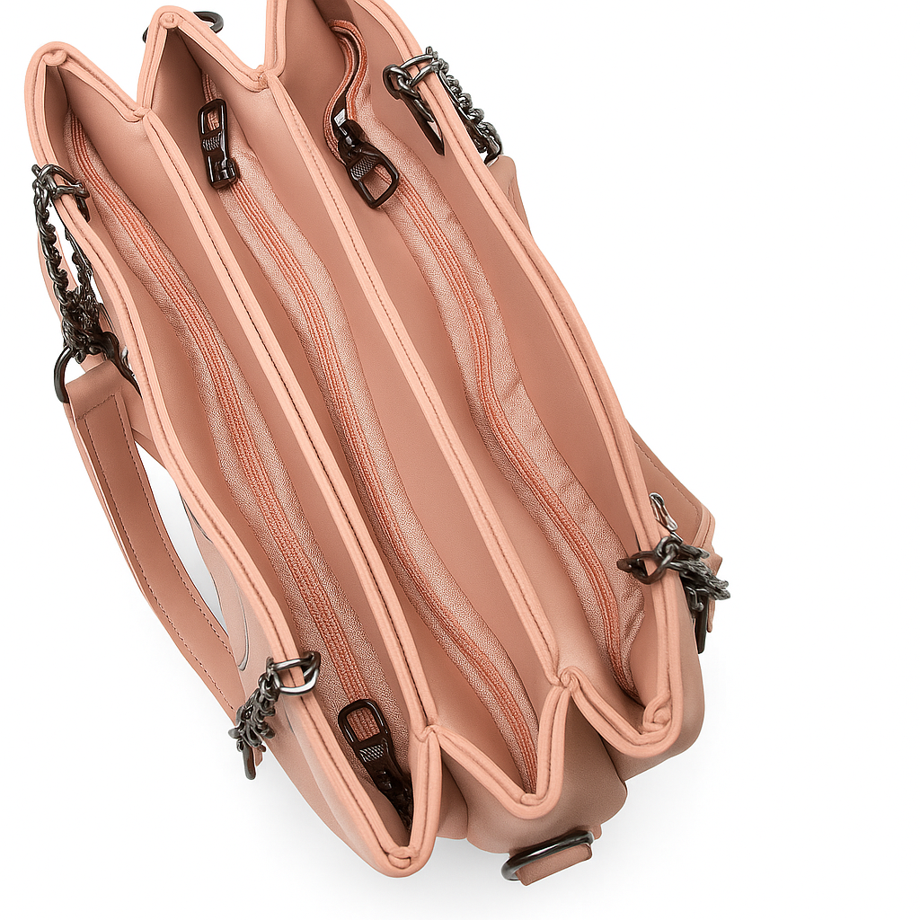 Heelory Pink Bag with Girl Print – HL14