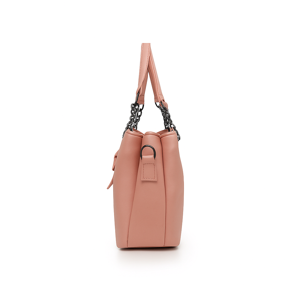 Heelory Pink Bag with Girl Print – HL14