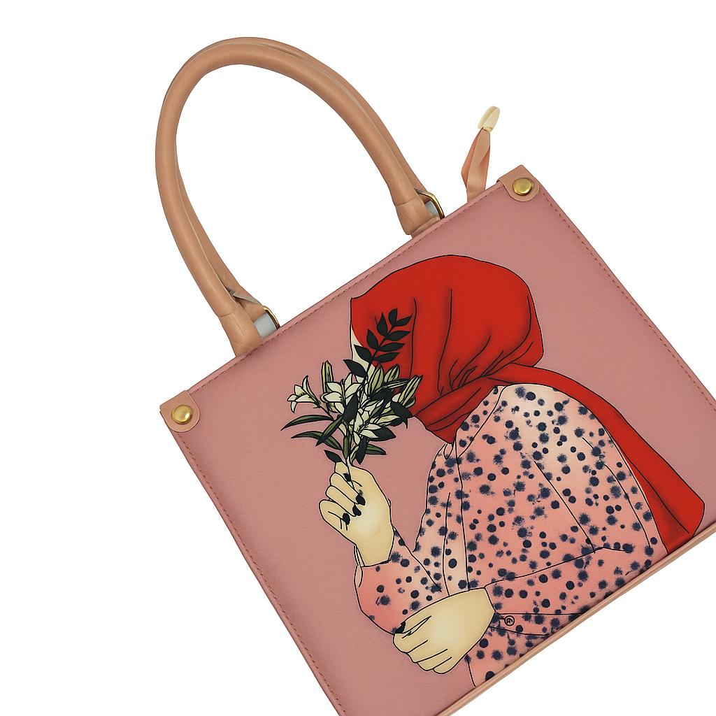 Heelory Pink Hijabi Tote bag – HL5