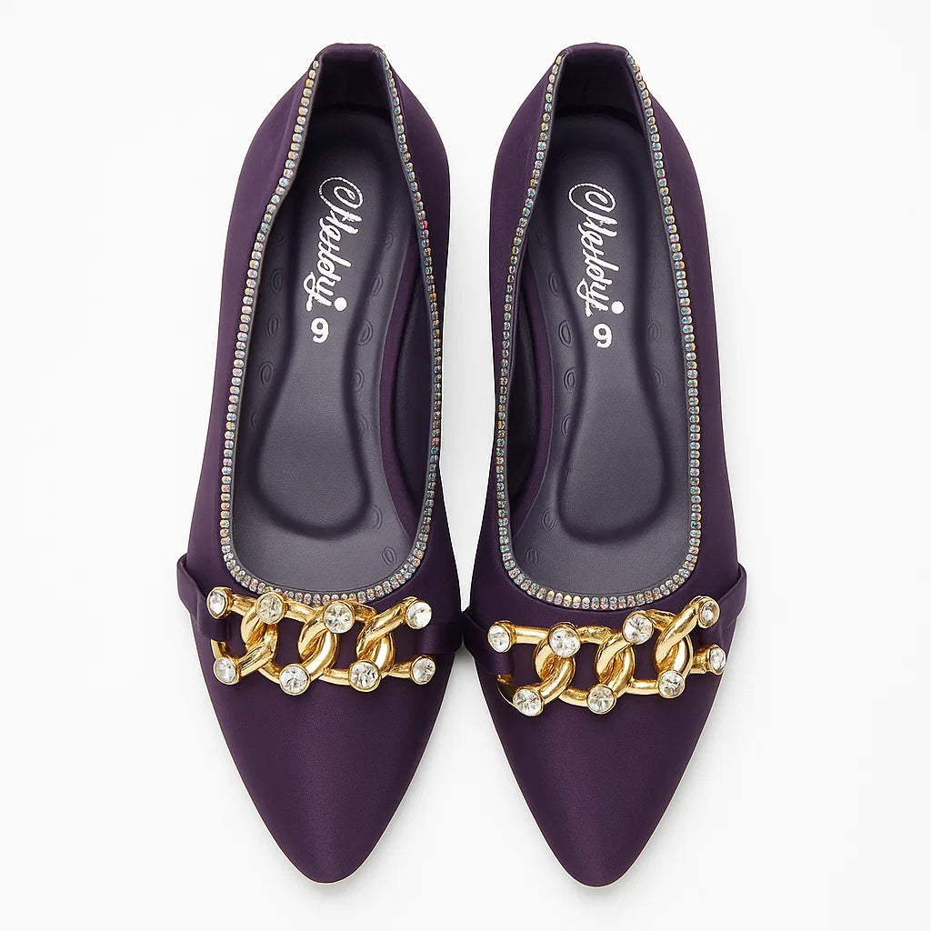 Heelory Purple 2inch Low deep Pump – HL-24