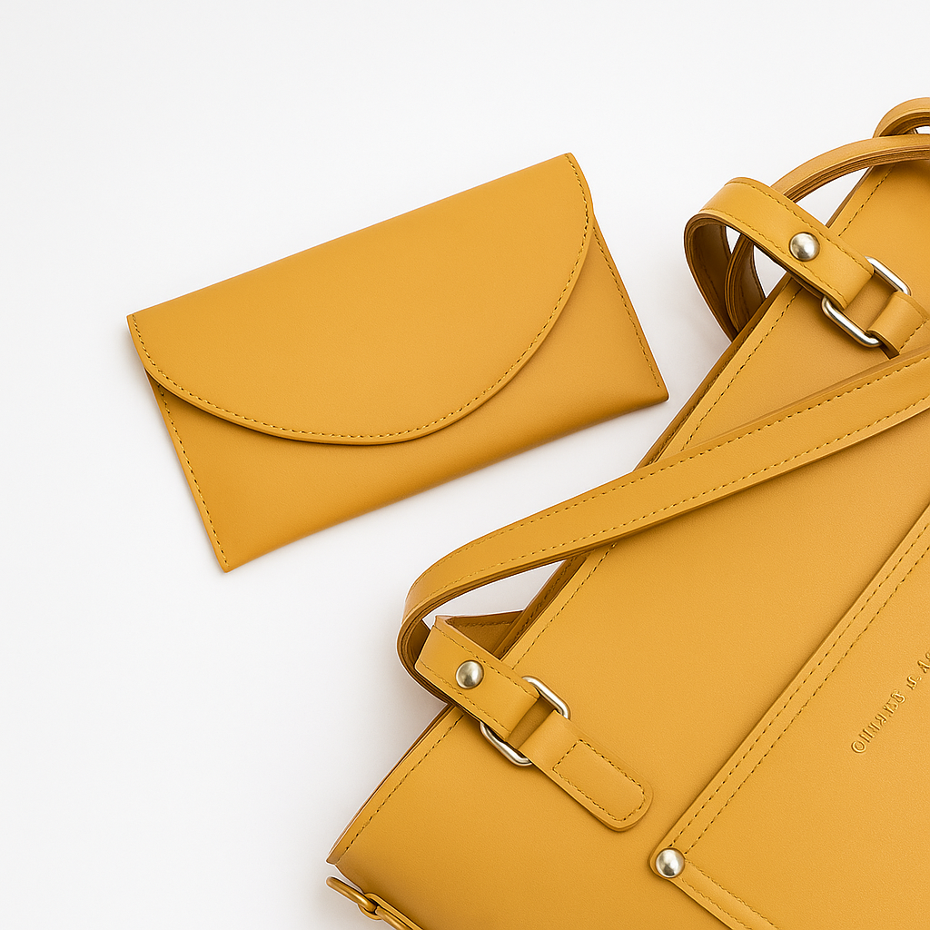 Heelory Yellow Bag Set – HL17
