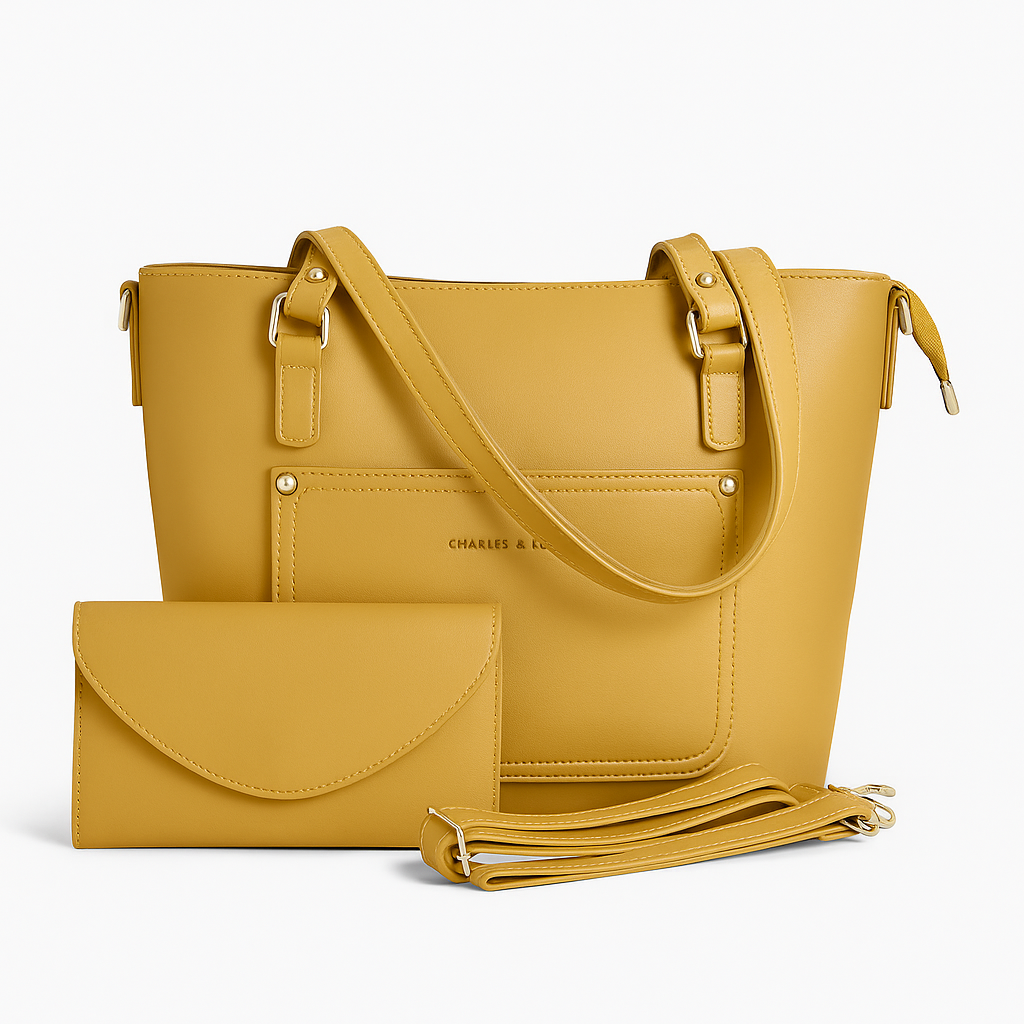 Heelory Yellow Bag Set – HL17